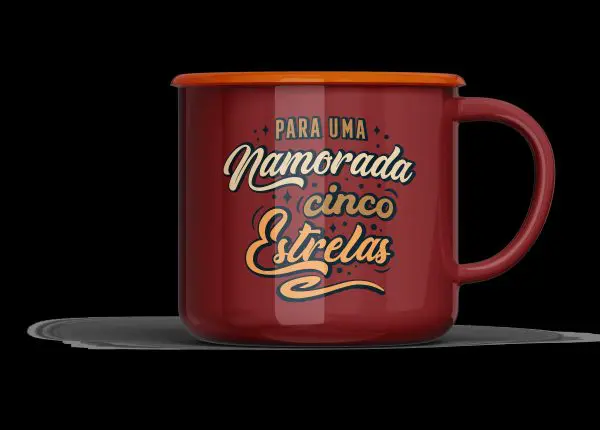 Chávena de Café Expresso- NAMORADA | Livraria - Papelaria - Informática