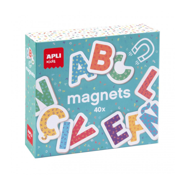 Jogo Apli Kids Magnético Com Letras Com 30 Peças | Livraria - Papelaria - Informática