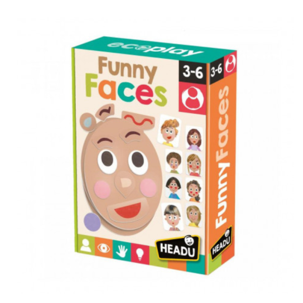 Funny Faces 3-6 Anos - Headu | Livraria - Papelaria - Informática