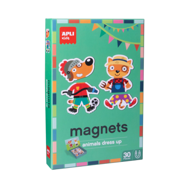 Jogo Magnético Apli Kits Vestir Com 30 Peças | Livraria - Papelaria - Informática