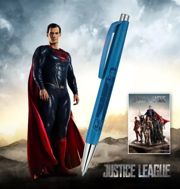 Esferográfica Carand'Ache 888 Infinite Edição Especial Justice League Superman | Livraria - Papelaria - Informática