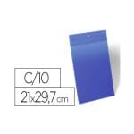 bolsa-durable-magnetica-210x297-mm-plastico-azul-janela-transparente-pack-de-10-unidades-1