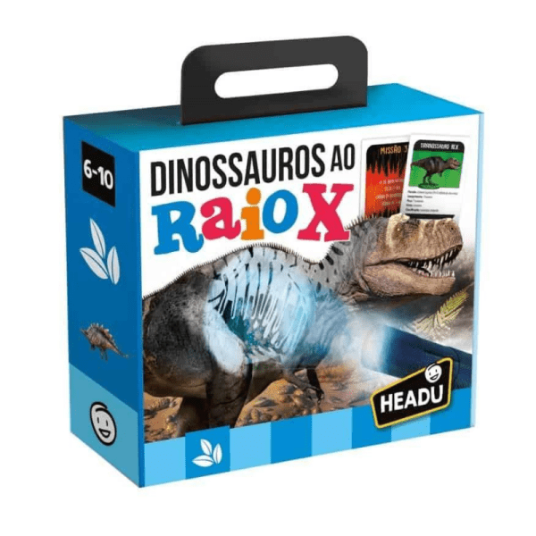 Dinossauro Ao Raio X Headu | Livraria - Papelaria - Informática